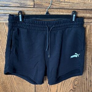 Puma Women's Black Athletic Shorts